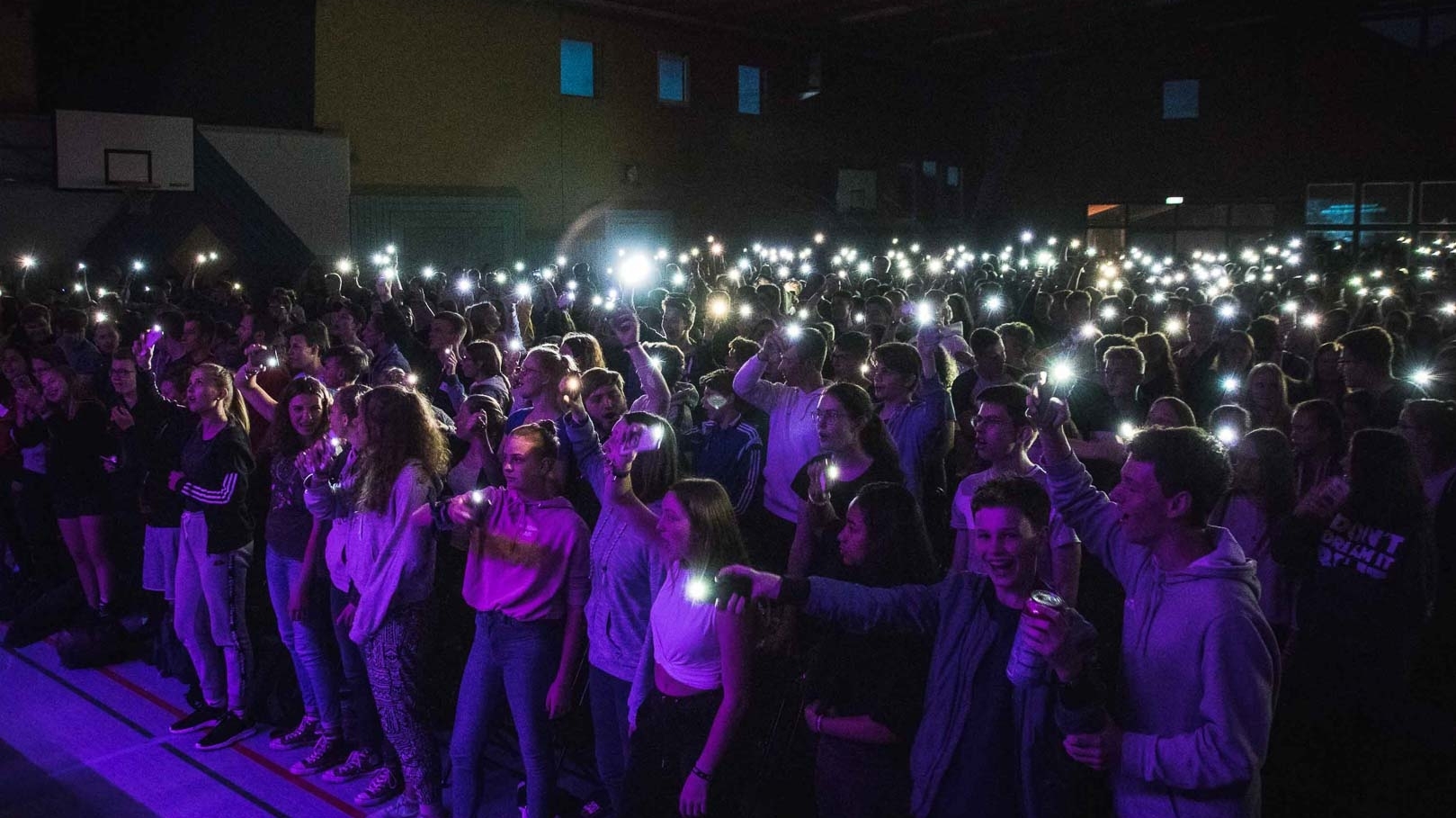 Teennight Hauptveranstaltung mit 1000 Teens in der Nacht